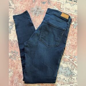 Express Women's Deep Blue Skinny Jeans